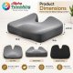 Sale Active Pro Large Memory Foam Seat Cushion for Long Sitting & Tailbone Support Sale Active Pro Large Memory Foam Seat Cushion for Long Sitting & Tailbone Support
